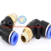 Co nối ren hơi đồng PL6-M5-M5*6