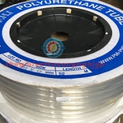 Ống hơi PU màu trắng phi 12 x 16mm