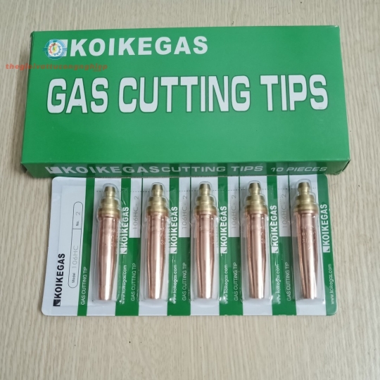 Béc cắt gas số 00,0,1,2,3,4,5